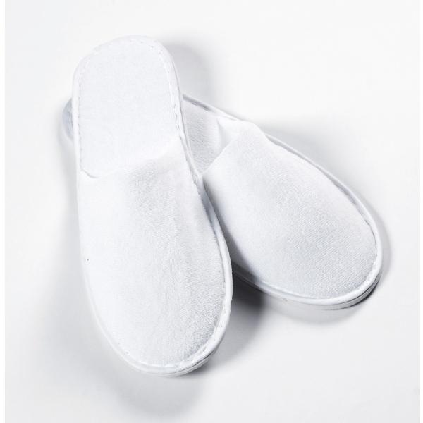 Not Handmade Adult Closed Toe Spa Slippers Waffle Hotel Slippers