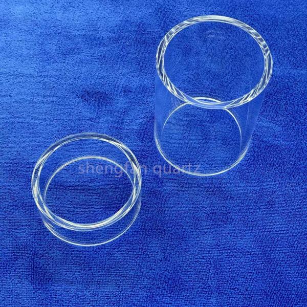 Customized Infrared Fused Silica Tube Heat Resistant High Purity