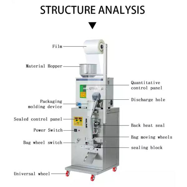 Пакетик чая кофе порошка специй риса машины упаковки саше автоматический многофункциональный