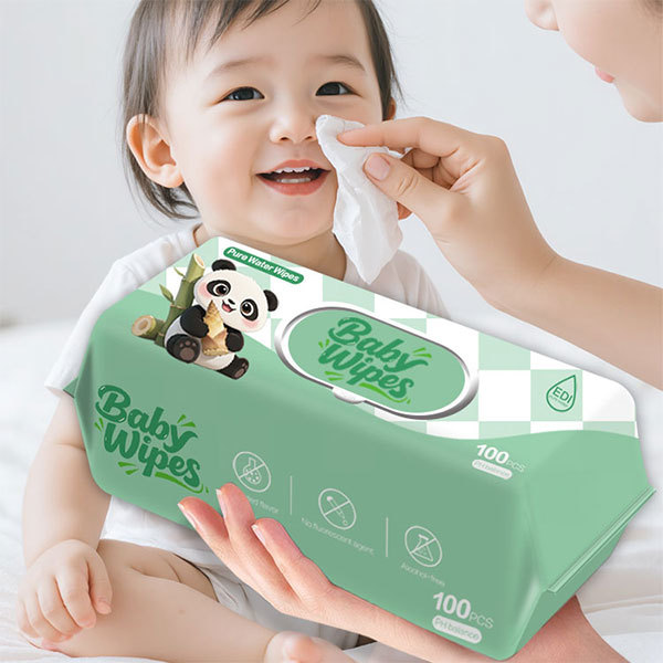 Baby Wipes 100pcs/Bag | Ultra-Soft Gentle Cleansing for Newborn & Sensitive Skin