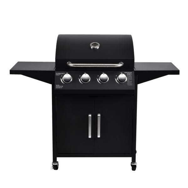 Appui à la sélection des occasions Grill à gaz portable en acier inoxydable pour le camping en plein air