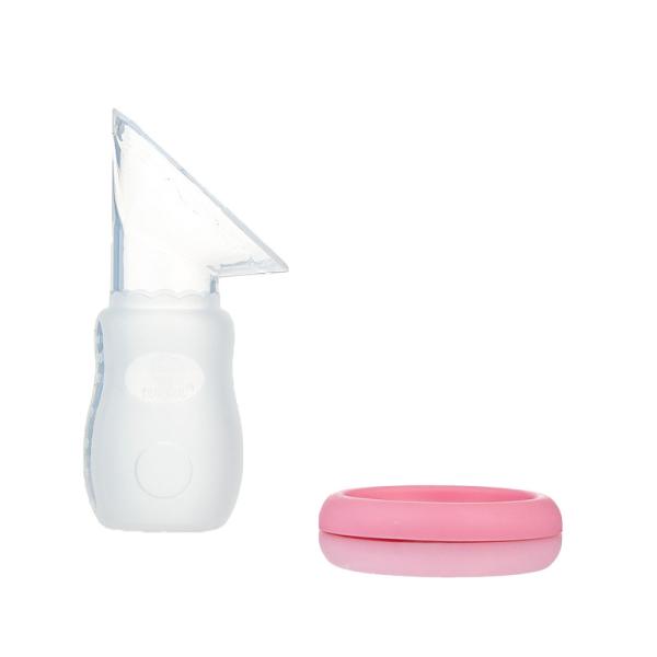 Soft Manual Baby Breast Pump 100 % Food Grade Silicone Material Durable