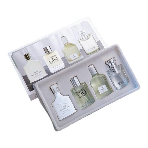 Wood Fresh Fragrance Set 25mL*4 Eau de Toilette Spray Box for Men's Seductive Perfume