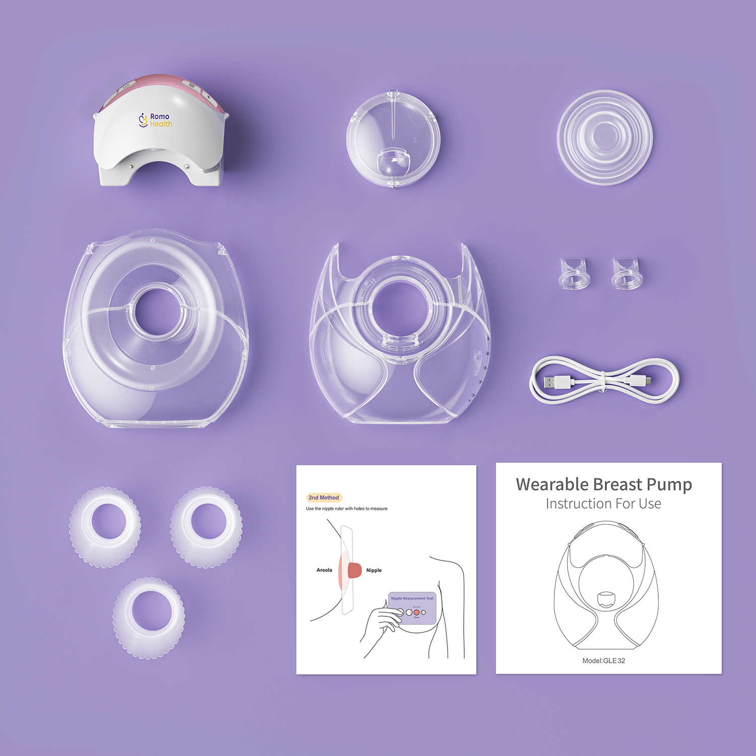 Rechargeable Breastfeeding Express Pump Nipple Milk Expression For Nursing Mothers