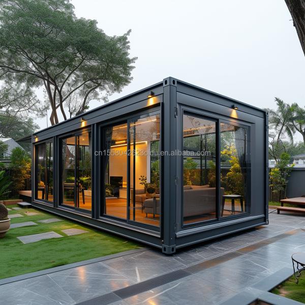 10ft Wooden Plastic Garden House Container Mobile Wooden Activity Room Mini Office Coffee Shop Modern Design for Your Garden