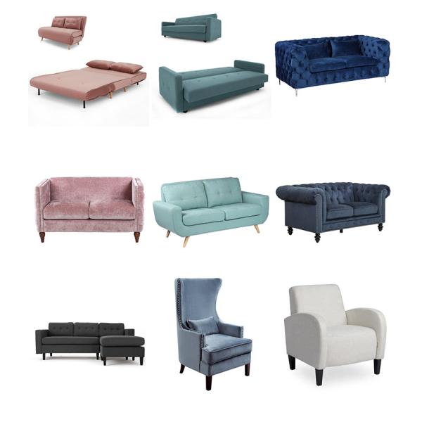 Ткань софы бархата Голландии Felpa ткани драпирования бархата домашней ткани оранжевая