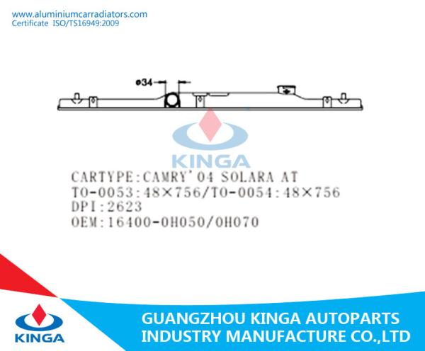 Toyota Car Coolant Radiator Plastic Tanks For CAMRY 2004 SOLARA Automotic Transmission