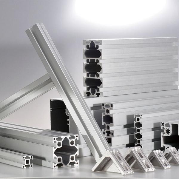 Framing System Aluminium T Bar Profile With Accessories Fasteners 5800mm