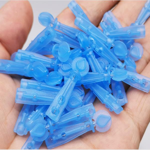 Advanced 23g Stainless Steel Blood Lancet Device for Easy and Safe Blood Sampling