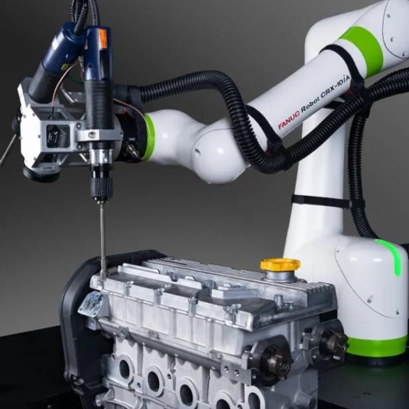 The FANUC CRX-30iA Cobot with 30-Kilogram Payload Assemble Palletizing and Handling Collaborative Robots