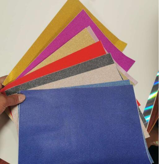 Free Samples Thermal Glitter Sparking Transparent Lamination Film