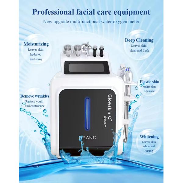 10 In 1 Hydrafacial Beauty Machine Aqua Peel Beauty Machine With 7 Inch Touch Screen