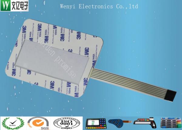 Professional Poly Dome Embossing Membrane Switch Multi Keys IP54 IP67 Waterproof