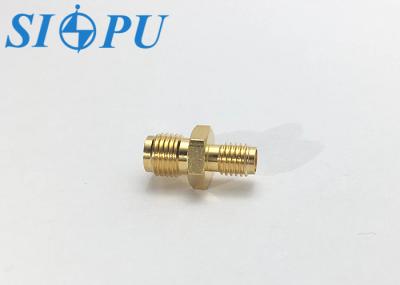 SMA Female to SSMA Female RF Coaxial Adapter – SMA(K) to SSMA(K)