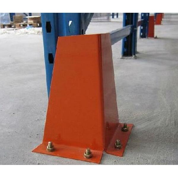 Blue And Orange Industrial Warehouse Storage Racks Vertical Adjustable Pallet Racking System