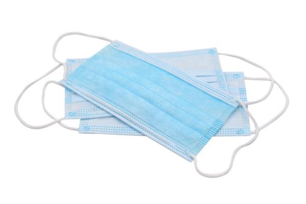 Hygienic Disposable Non Woven Fabric Mask 3 Ply Comfortable Design For School