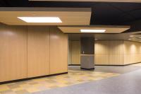 Panneau acoustique micro perforé en placage de chêne naturel