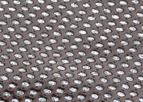 54 Width Perforated Faux Leather Fabric , Perforated Vinyl Fabric For Making Phone Case