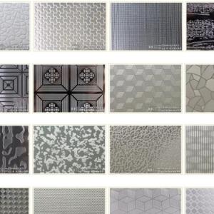 BA 304 1*2M Wall Panels Stainless Steel Sheet Water Ripple Hammered Decorative