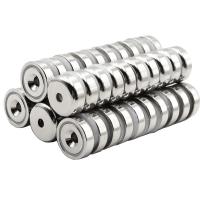 Rare Earth Permanent Neodymium NdFeB D75mm Fishing Searching Pot Magnet Assembly