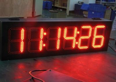 High Brightness 7 segmen led gas price signs with wireless IR remote control , long Life span