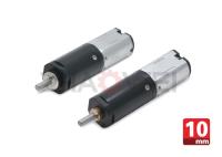 0.3mm Tolerance DC Gear Motor 3V 10mm For Solar Tracker , Metal Output Shaft