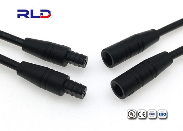 2PIN Waterproof o conector masculino da fêmea EBIKE dos conectores bondes da bicicleta