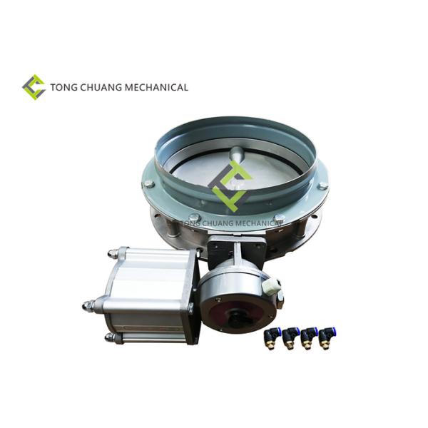 Сплав алюминия фланца клапан-бабочки V1FS300GBN пневматический эксплуатируемый одиночный