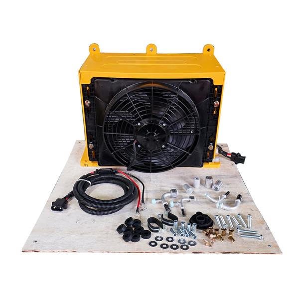 HFC-134a R134a Refrigerant 600g Capacity Truck Air Conditioning Unit Sleeper Cab Climate Control System 12V