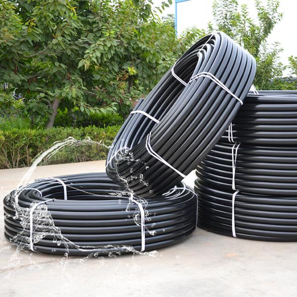 Chemicals Hazardisous Wastes HDPE PE Pipe Extrusion 12 Inch Poly Pipe For Irrigation