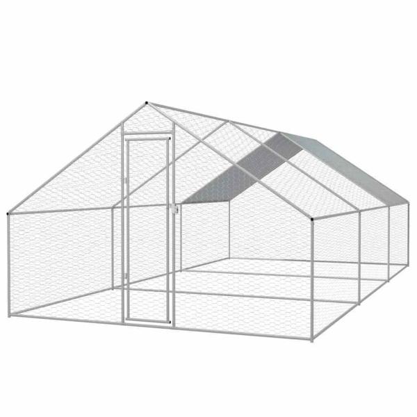 3x6x2m Chicken Run Kennel Chicken Cage Walk In Pet Cage Coop For Dog Rabbit Hen Cage Pen