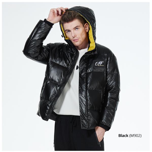 Matériau de chasseur d'huile sous-vêtement noir Vêtement résistant au vent