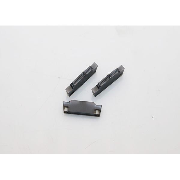 Precise grooving and turning inserts