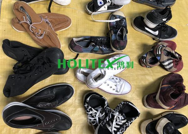 Summer Used Clothes Shoes , Mixed Size Second Hand Casual Shoes For Men