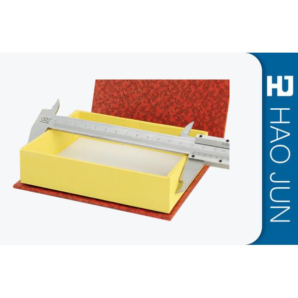 Book Style Recycled Paper Gift Boxes With Magnetic , Gift Wrapping Boxes