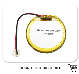 CE Certified 2500mAh IEC62133 Lithium Polymer Battery 3.7V Rechargeable Li-polymer Battery Pack