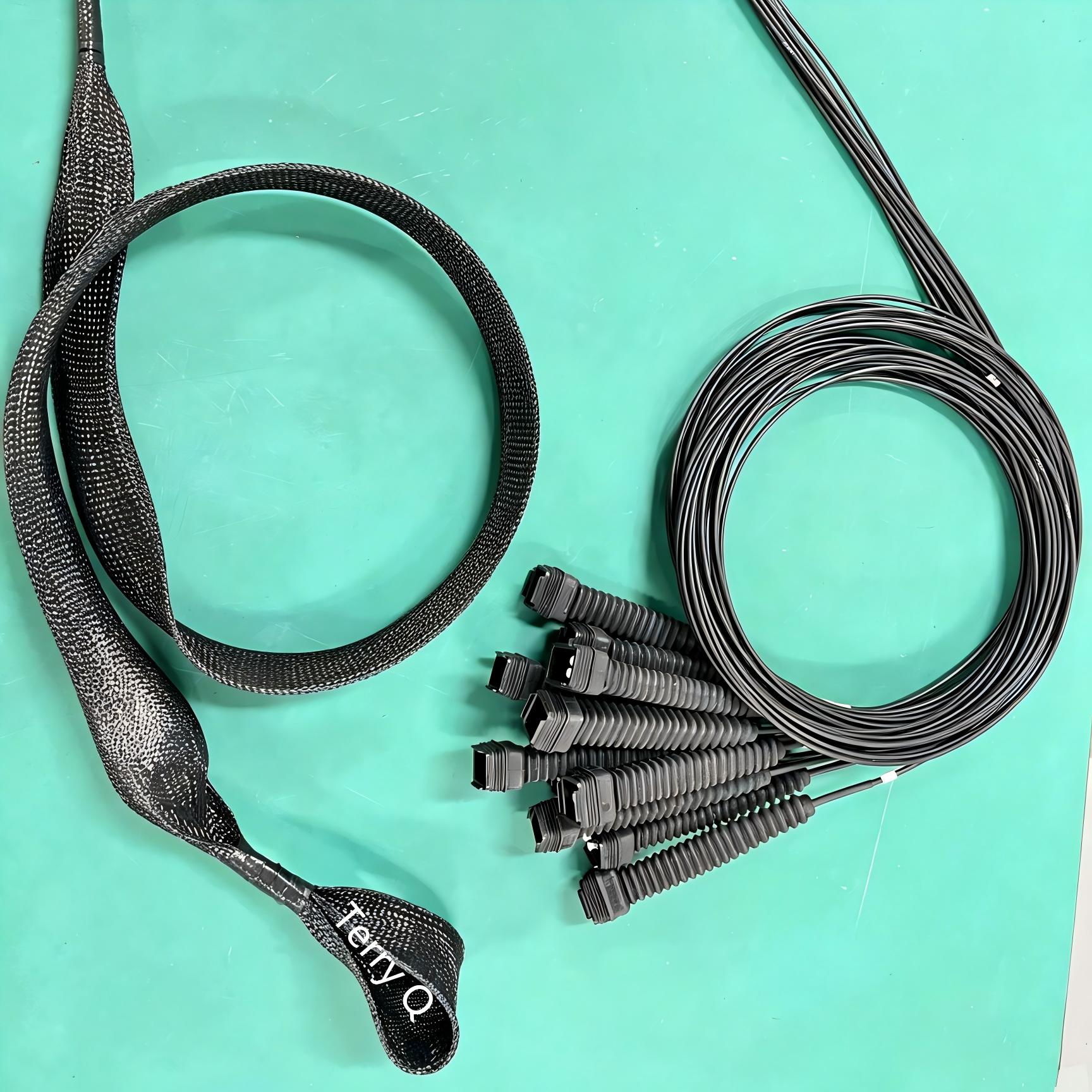 Expandable Tube Expandable Sleeve Extendible Pulling Eye PET Braiding Mesh Nylon Braiding Sleeve