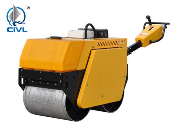 Walk - Behind Double Drum Roller / 0.6ton Mini Road Roller / 13hp Gasoline Engine / Roller - Compactor
