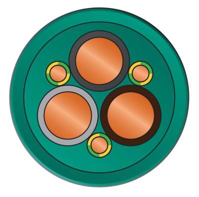 Reeling Cable For Heavy Duty Reeling Systems Cable Use On Random Winding Reels And Monospiral Reels