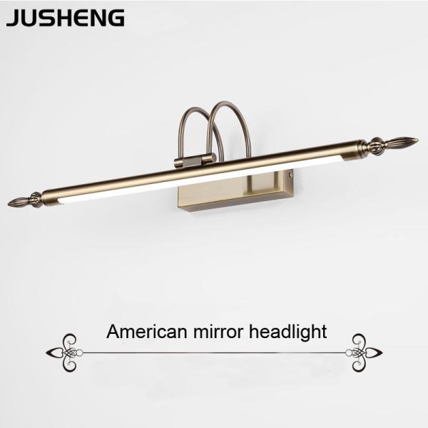 Bathroom Mirror Lamp Waterproof Retro Bronze/Nickel Cabinet Vanity Light(WH-MR-34)