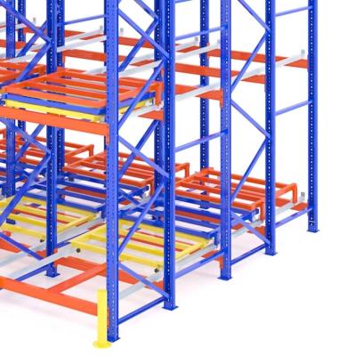 1-2 Pallet Width Warehouse Racks Equipment Pallet Storage Shelf Rack for Steel