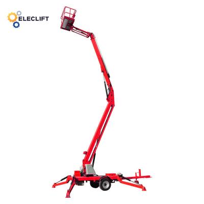 Efficient Compact Narrow Electric Articulating Boom Lift Platform 2.44m X 0.76m