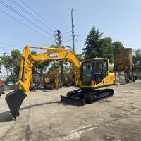 voie hydraulique de Mini Household Excavator With Rubber d'excavatrice de la chenille 1100rpm