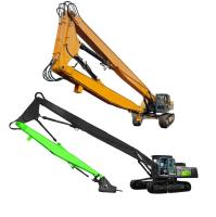 3 piece Heavy Duty Excavator Arm High Reach Demolition Equipment Boom