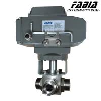 Valve à bille électrique à haute pression à connexion vissée