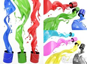 Colorful Epoxy Acrylic Electrocoat , Fine Electrocoating No Agglomeration