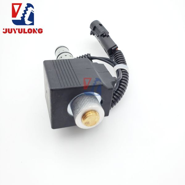 For for Excavator SY55-10 60C 75-9 pilot Safety Lock Solenoid Valve Coil Valve Stem Valve Core Assembly JUYULONG Brand 3 Months