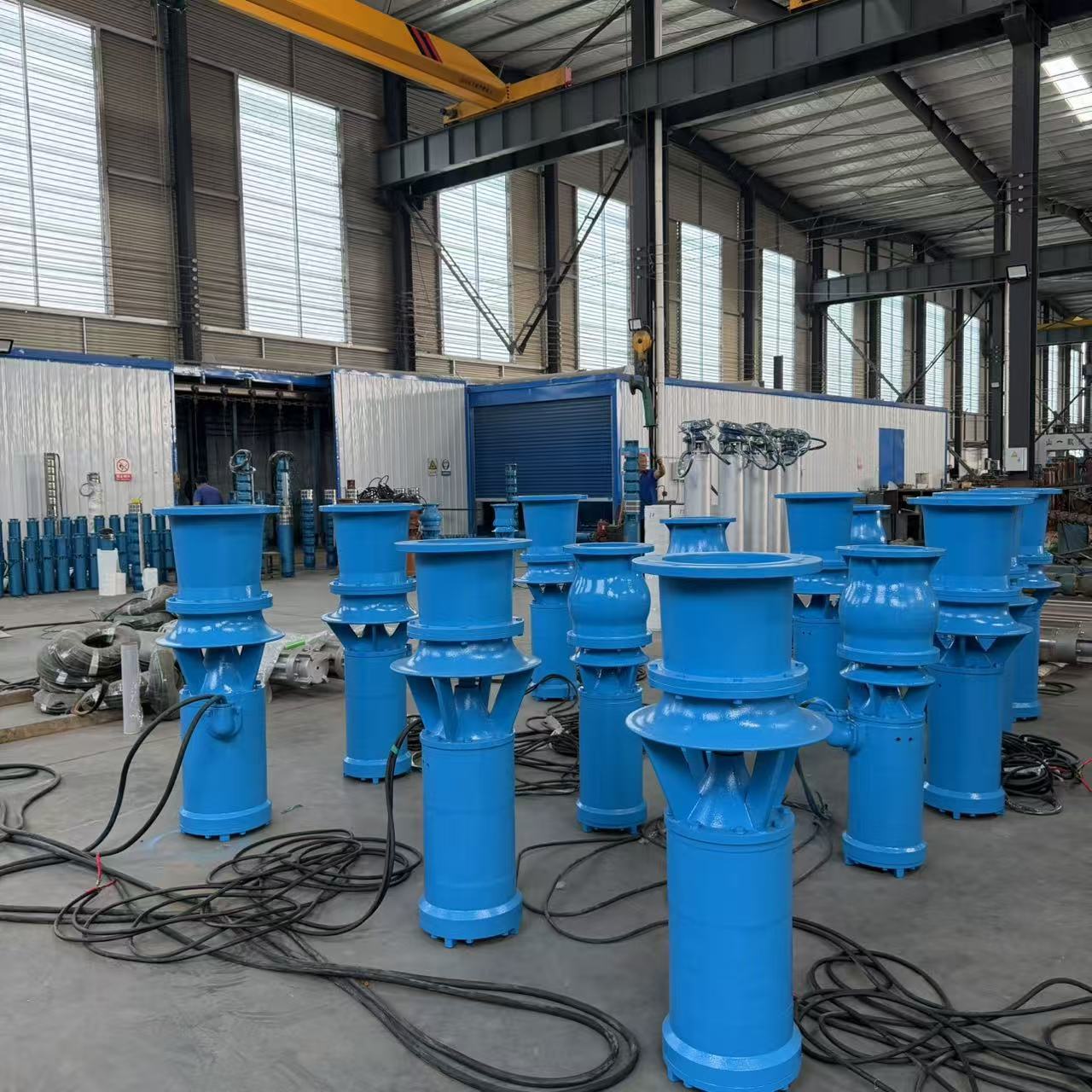 45kW Submersible Axial Flow Pump with 1300 m³/h Flow and 8m Head for High-Flow Drainage