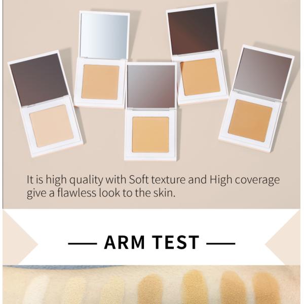 OEM / ODM Wholesale Vegan Contour Makeup Press Powder Face HD Pigment Matte Foundation Powder