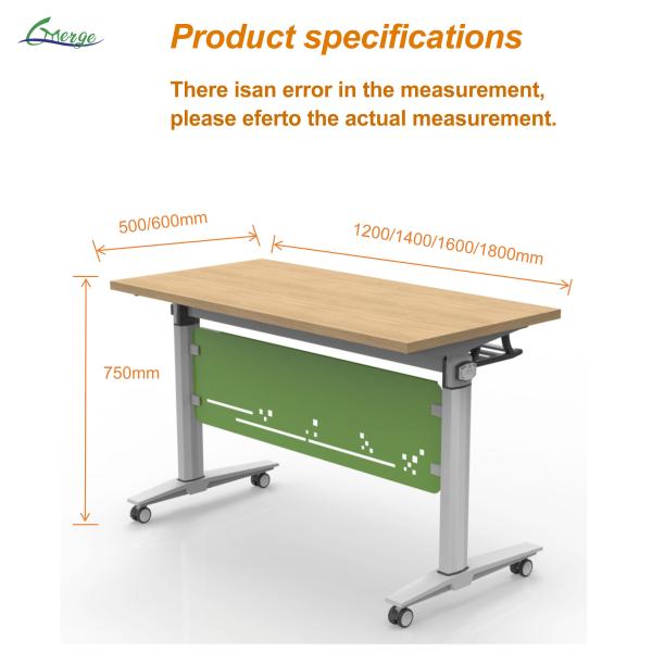 Easy To Clean and Durable Folding Table Multiple Pieces for Performance